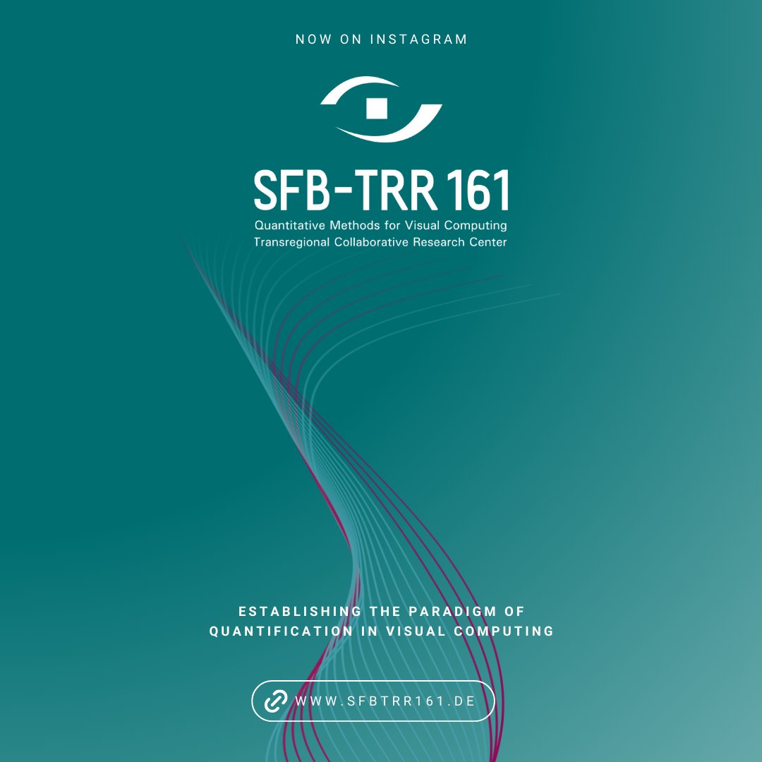 SfbTrr161's tweet image. Visit us on our new #sfbtrr161 instagram channel where we share news about events and activities of our members as well as graphics, photos and videos from the world of #visualcomputing: instagram.com/sfbtrr161/