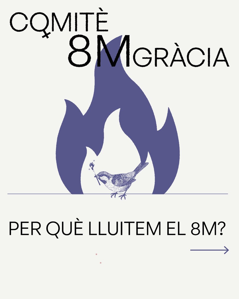 Comitè 8M Gràcia tweet media