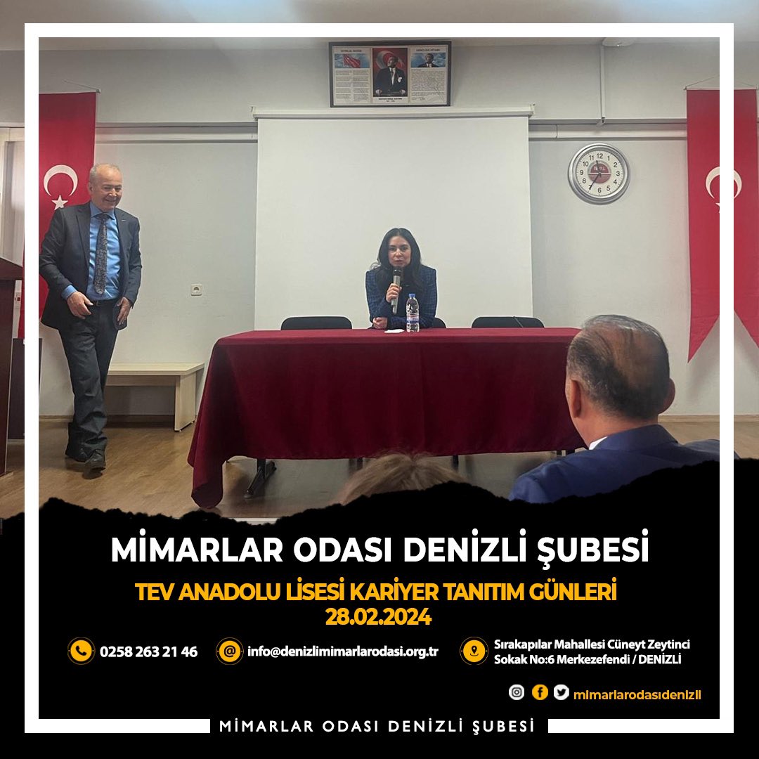 denmimod's tweet photo. TEV Kariyer Tanıtımı etkinliği kapsamında, Yönetim Kurulu Üyesi Tuğba Samanlıoğlu Tozak mimarlık mesleğine ilişkin bilgilendirme yapmak ve tecrübelerini paylaşmak adına öğrencilerle buluştu. https://t.co/JlGcq1e2wK