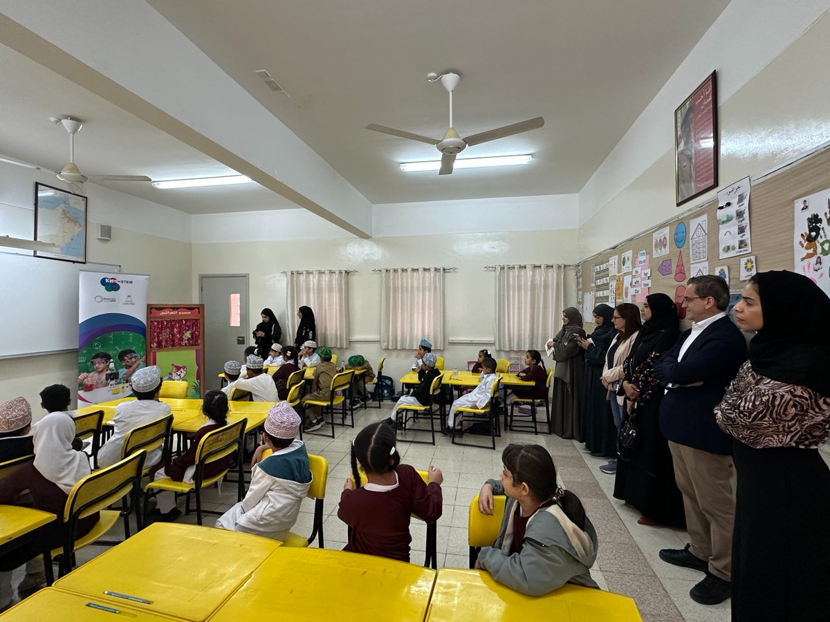 OmanCables's tweet image. Planting seeds of innovation!

With the support of Oman Ministry of Education, OCI's second Kids in STEM program is officially underway at Al Tafawuq School, which was selected exclusively for this edition.

#STEMInspiration #FutureLeaders #OCIInAction #KidsInSTEM