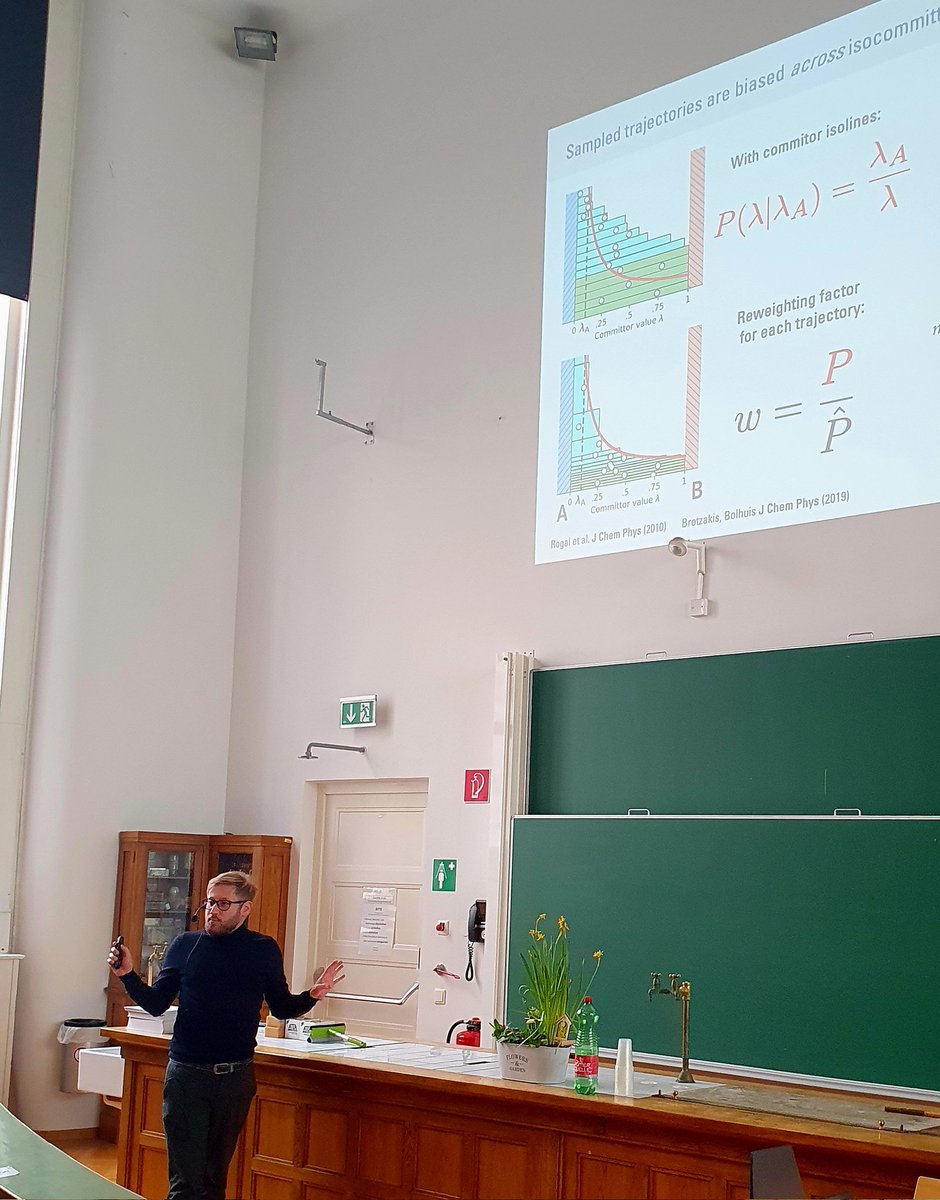 ViRAPID (@virapid) on Twitter photo Roberto Covino <a href="/CovinoLab/">Roberto Covino</a> explains how to make path sampling simulations more data-efficient. Roberto Covino <a href="/CovinoLab/">Roberto Covino</a> explains how to make path sampling simulations more data-efficient.