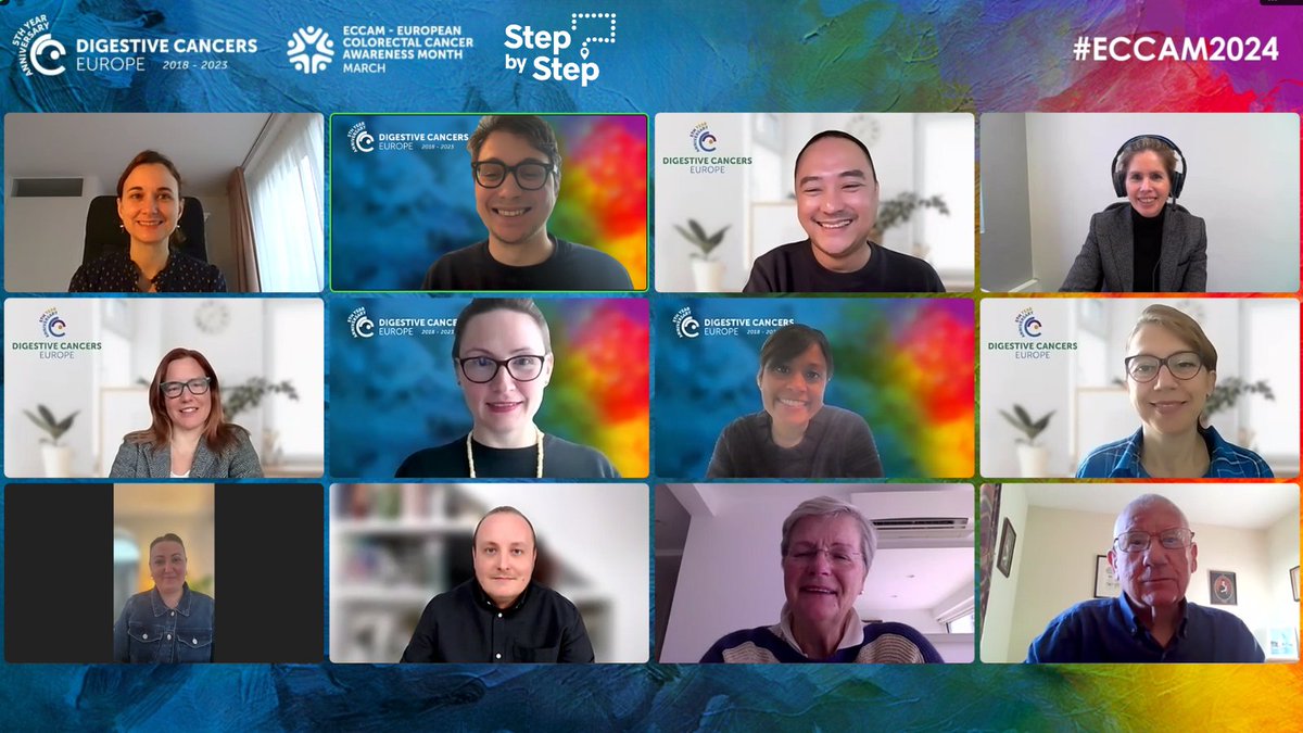 📺We are LIVE! We kicked started the #ECCAM2024 Online Launch Event for a morning of insights and discussions on the importance of Advancing the Prevention and Understanding of CRC in Younger Patients to Save More Lives. Learn more about #ECCAM2024👉 eccam.digestivecancers.eu