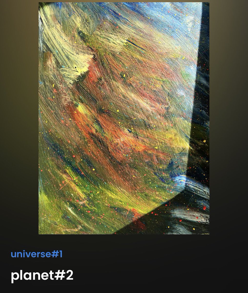 opensea.io/assets/ETHEREU…
🎨
#deprem #ehfeuro2024 #HamasTerrorists #HolocaustRemembranceDay #latelate #NeverAgainIsNow <a href="/MrBeast_Stats/">MrBeast Statistics</a> #nft_shill #NFT #NftCollectors 
#NFTartist #NFTCommunity #NFTdrop #collection #artist #drippainting #opensea  #NFTcollection #ETN  <a href="/MrBeast/">MrBeast</a>