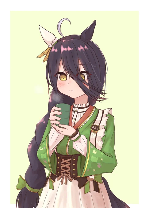 一息 #ウマ娘  #マンハッタンカフェ 