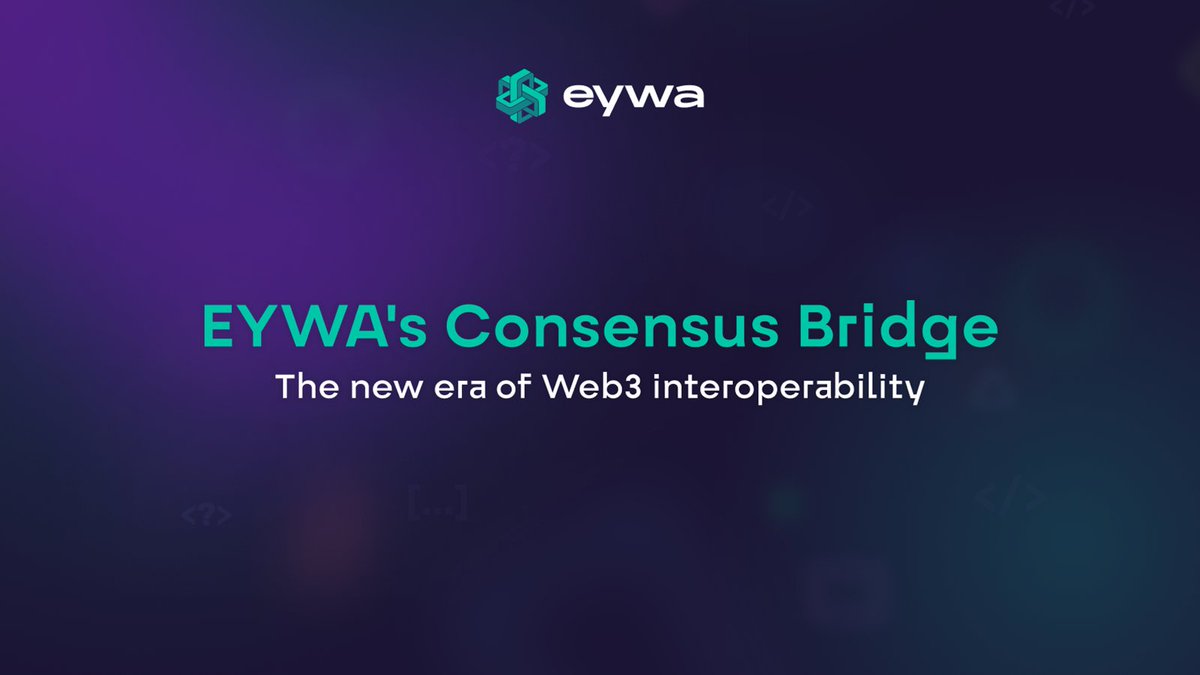 EYWA’s Consensus Bridge: The New Era of Web3 Interoperability 🧵 🌉Introducing a revolutionary approach to interoperability: leveraging a consensus from the market’s most trusted bridges, eliminating dependence on any single bridge. ⛓ Most cross-chain bridges use their own…