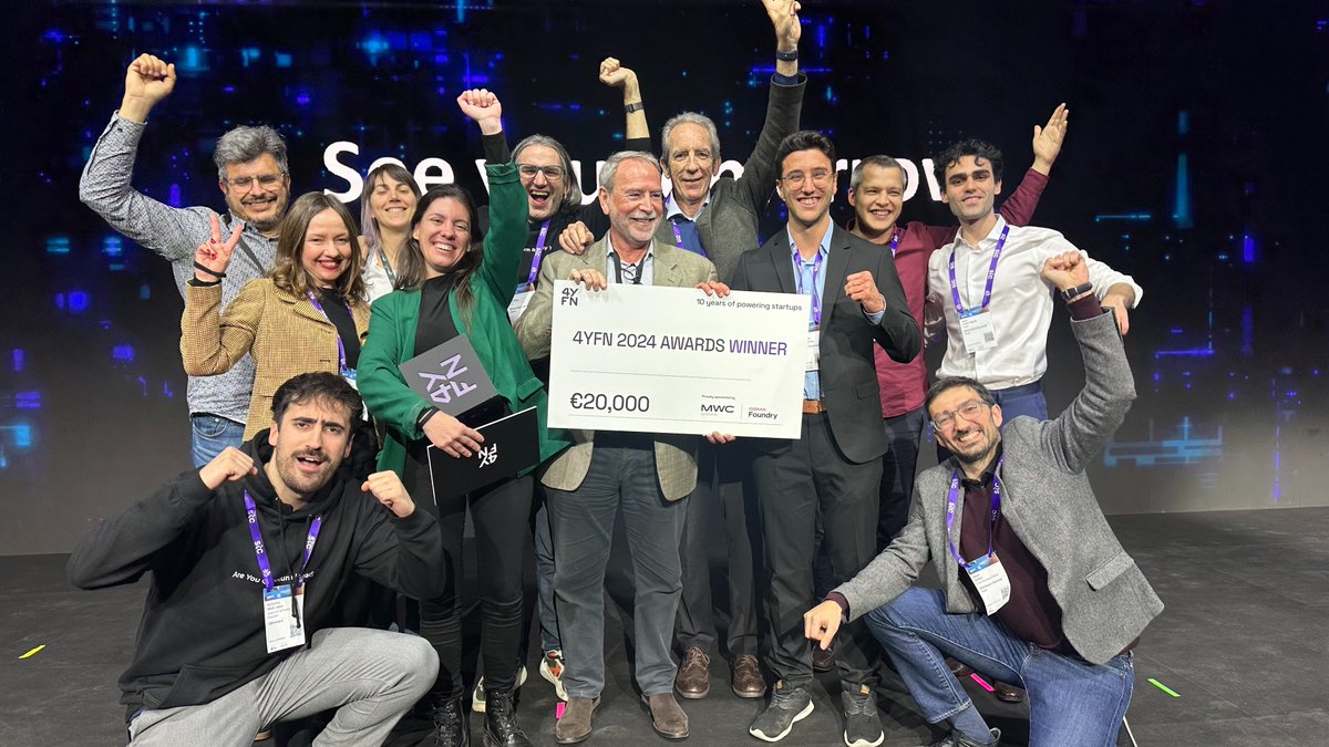 #InnovacióUB | 🏆 La spin-off de la @UniBarcelona, @qilimanjaro, reconeguda en el Mobile World Congress com la millor start-up digital del món. 👏 Enhorabona a tot l'equip! 👉 fbg.ub.edu/actualitat/la-… #4YFN24 #MWC2024