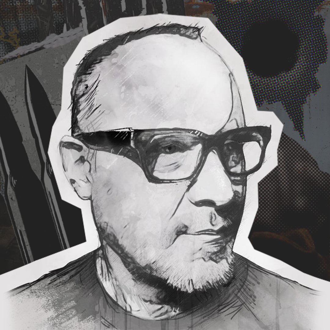A stylized portrait of Eric Klokstad.