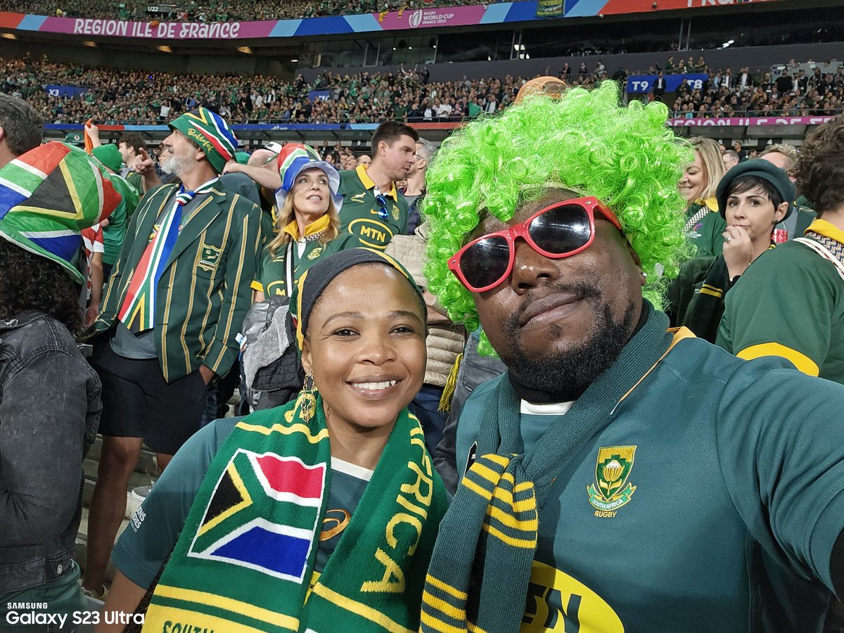nattylicious4's tweet image. A video of myself , spreading love and light singing the National Anthem , Backing the Bamoys the Springboks at the Rugby World Cup 2023 In France  🇫🇷 👏 🙌 🏉🏈🏈 @webafrica 
#WINWITHWEBAFRICA #BETTERCONNECTION #SPREADINGLOVEWITHWEBAFRICA