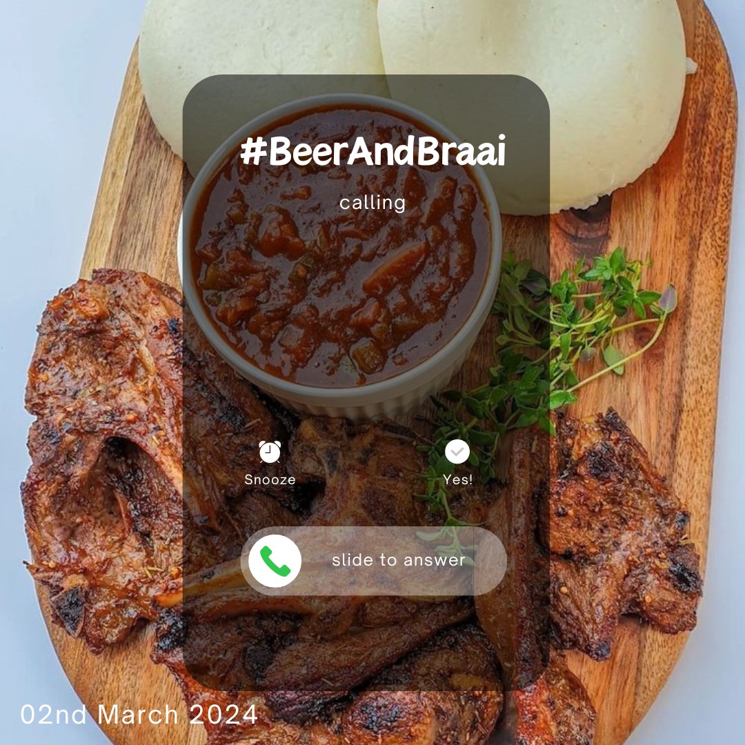 Quotenthouse's tweet photo. Text him/her and ask “Will you be my Beer And Braai date this Saturday at Mad Hatters Restaurant and Bar, Bandali Rise Bugolobi?”
#BeerAndBraai 🔥 https://t.co/IA9LKQBMVH