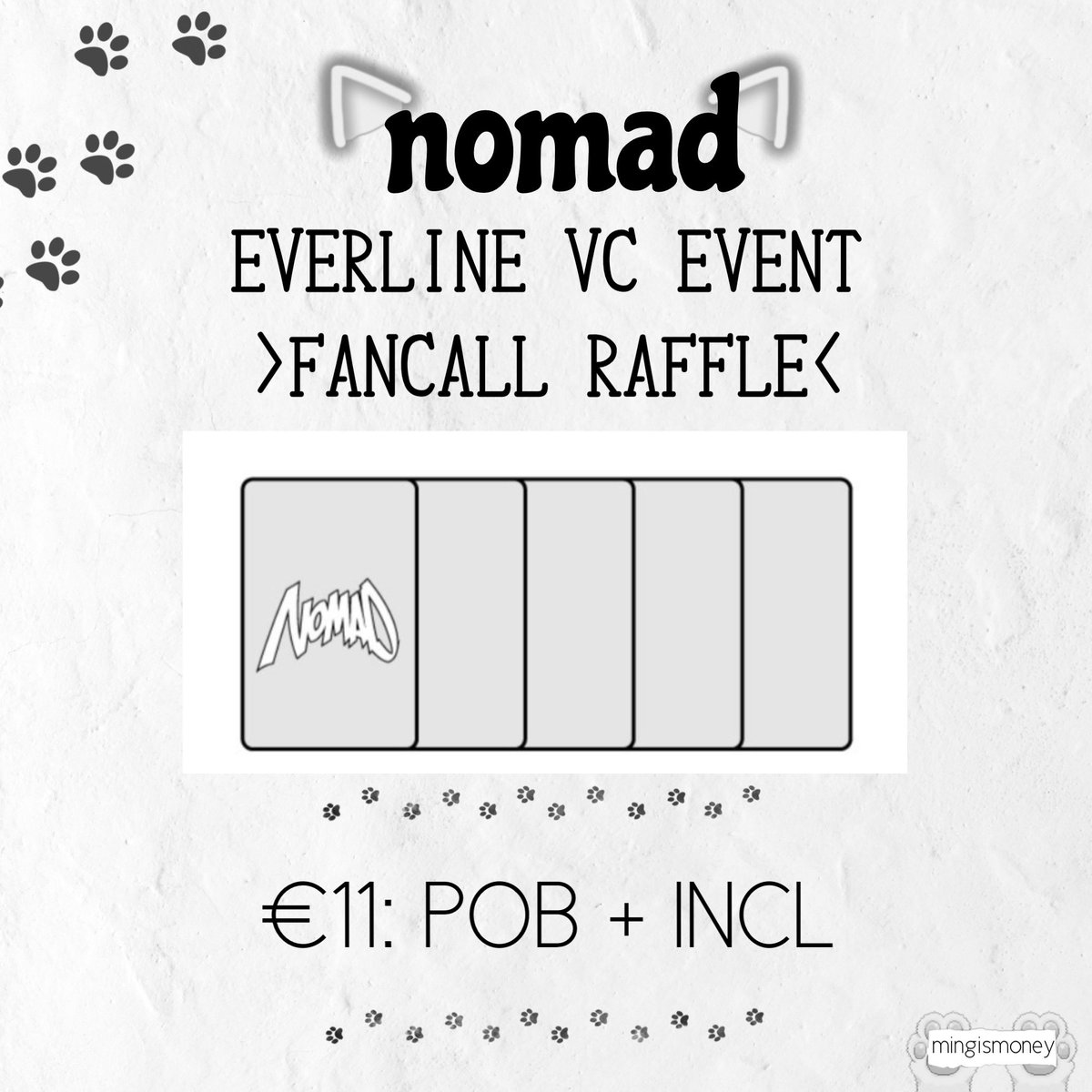 woobinsfate's tweet image. Base mooties!

Hosting a go on insta with a fancall raffle (optional) if anyone’s interested! Denmark based but open worldwide💗

&amp;gt; instagram.com/p/C37Ob9qgrhk/…

#NOMAD #노매드 #NOMADGO