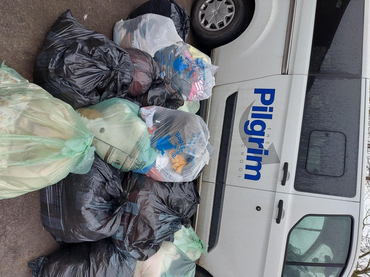 Today we donated 130kg of old clothing to Bag2School today! These clothes will be sold/made into cloths/used for making recycled playground cover, and we receive a donation to our school. Thanks everyone for bringing these in and getting involved!!