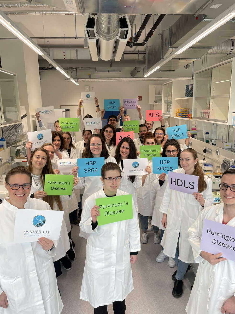 Happy #RareDiseaseDay2024 ✨🚀 Together with our @ZSEER6 we show the variety of #RareDiseases we are working on! 🧠 #WinnerLab