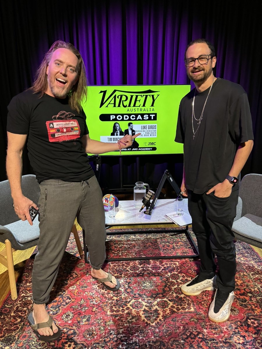 My @VarietyANZ podcast with @timminchin just went live youtu.be/j6xK97daX-g?si…