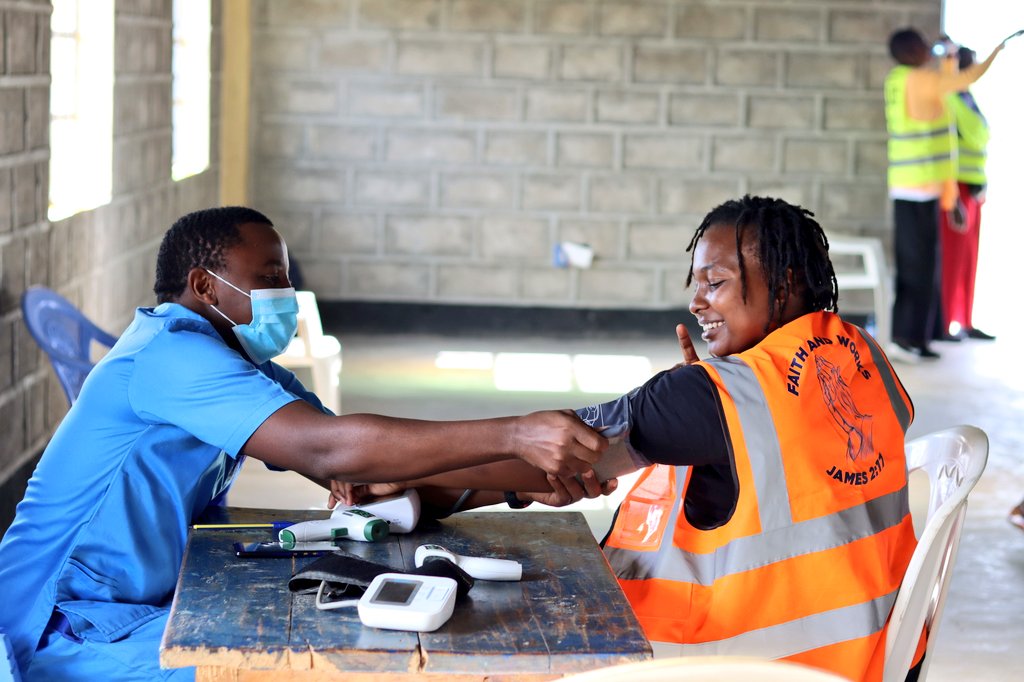 Today, we partner with <a href="/Spread_truthKE/">Spread Truth Africa</a>, <a href="/hopecitadelFDN/">HOPE Citadel Foundation</a>, <a href="/KajiadoGov/">Kajiado County Government</a>, and various stakeholders for a three-day #FreeMedicalCamp at Olosaruni Baptist Church-Eiti in Kajiado County. This initiative aims to enhance the health and wellness of youth residing in Kajiado.