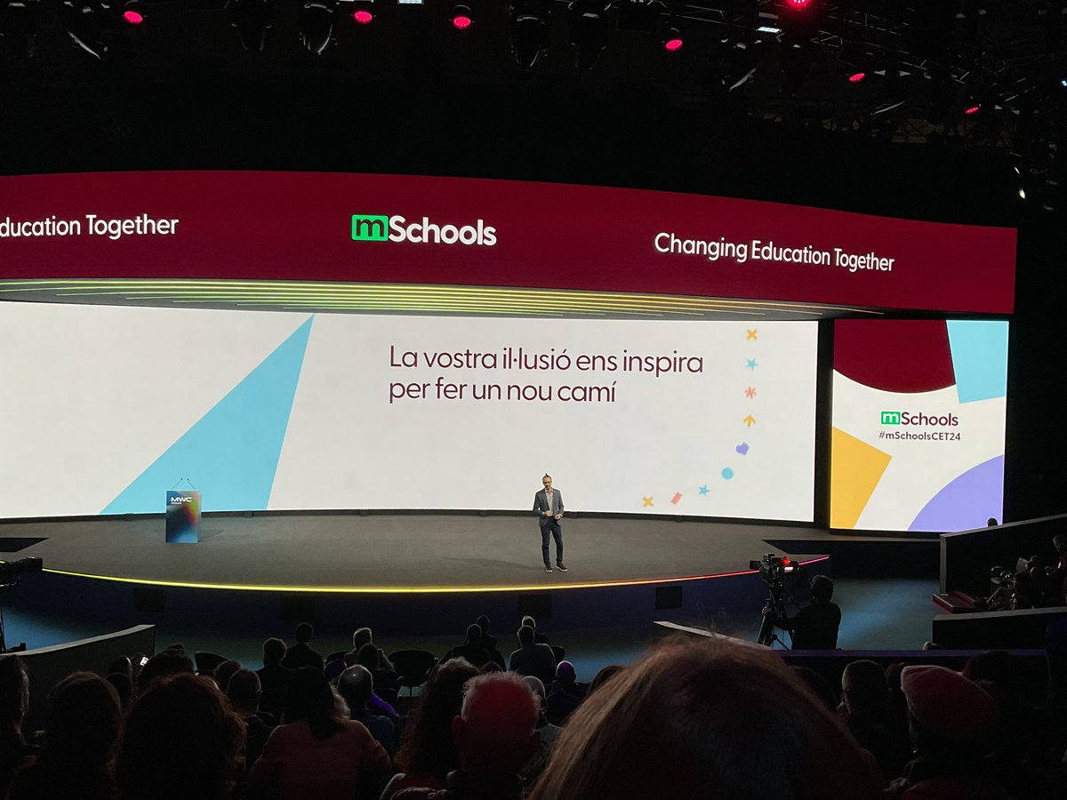 CRPTerrassa's tweet image. Humanizing technology: the challenge for the next 10 years.
@mSchools_MWC 
#mSchoolsCET24
#mlearning