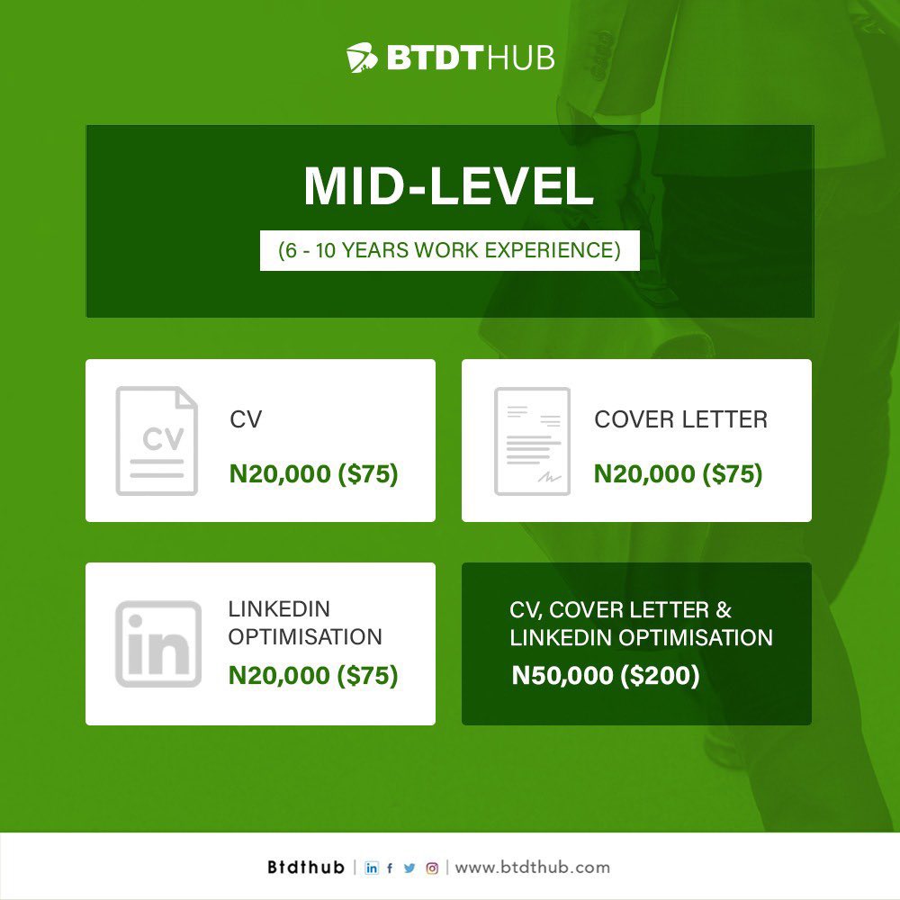 BTDTHub's tweet photo. Ready to rebrand yourself, land more job interviews, and improve your career prospects? 

Let us review your CV, Cover Letter, and LinkedIn Profile to position you for your next move. 
Our services include a FREE Interview Prep Guide to ace your next job interview. 

To get started, send an email to INFO@BTDTHUB.COM

 #BTDTHub