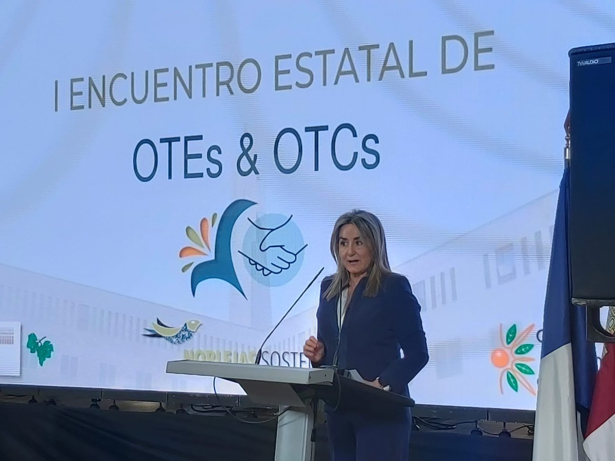 milagrostolon's tweet photo. ☀️🌳Las comunidades energéticas son una pieza clave en la transición justa que promueve el Gobierno de España. Así lo ponemos de manifiesto en el I Encuentro Estatal de Oficinas de Transición Energética que ha organizado con gran acierto el Ayuntamiento de Noblejas. https://t.co/7DO2vS63aC