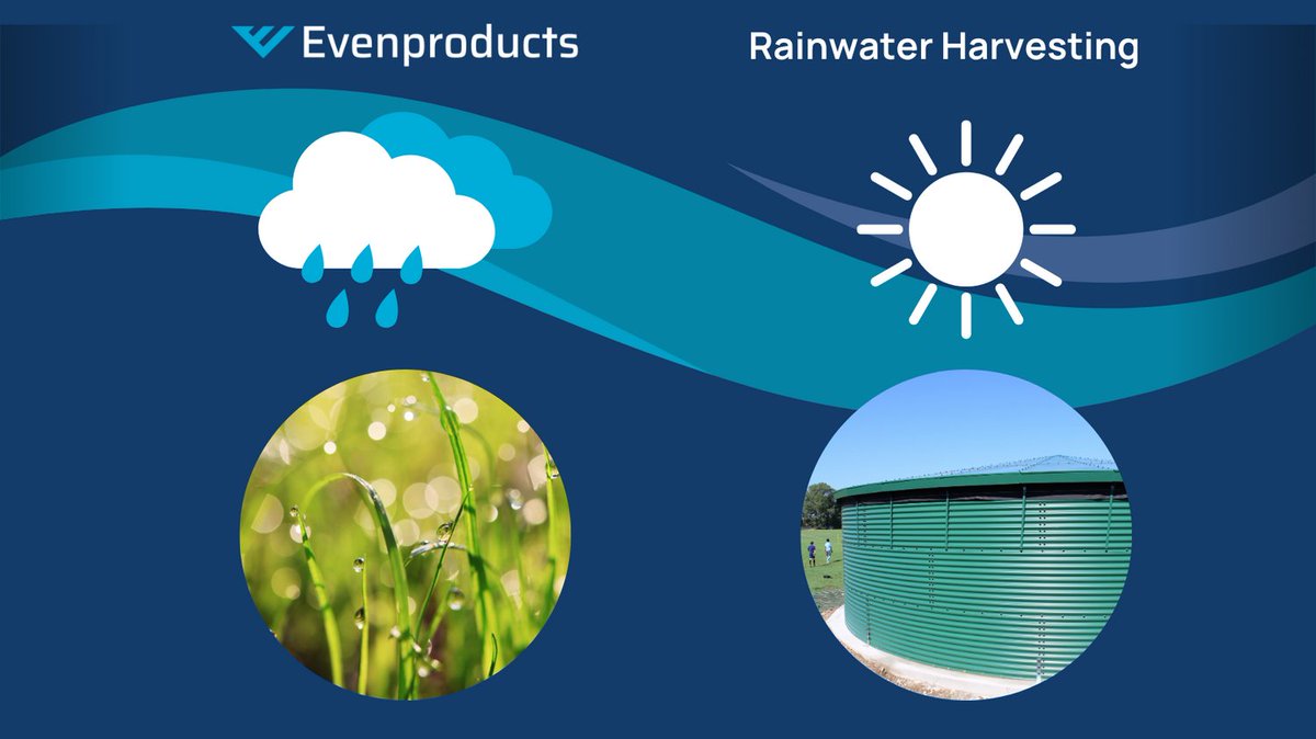 Stay ahead! With our water storage tanks, sports clubs, nurseries and farmers can harness the abundant rainwater from this wet winter for irrigation during drier spells. Maximize your sustainability and efficiency. 🌧️💧 #Water #RainwaterHarvesting