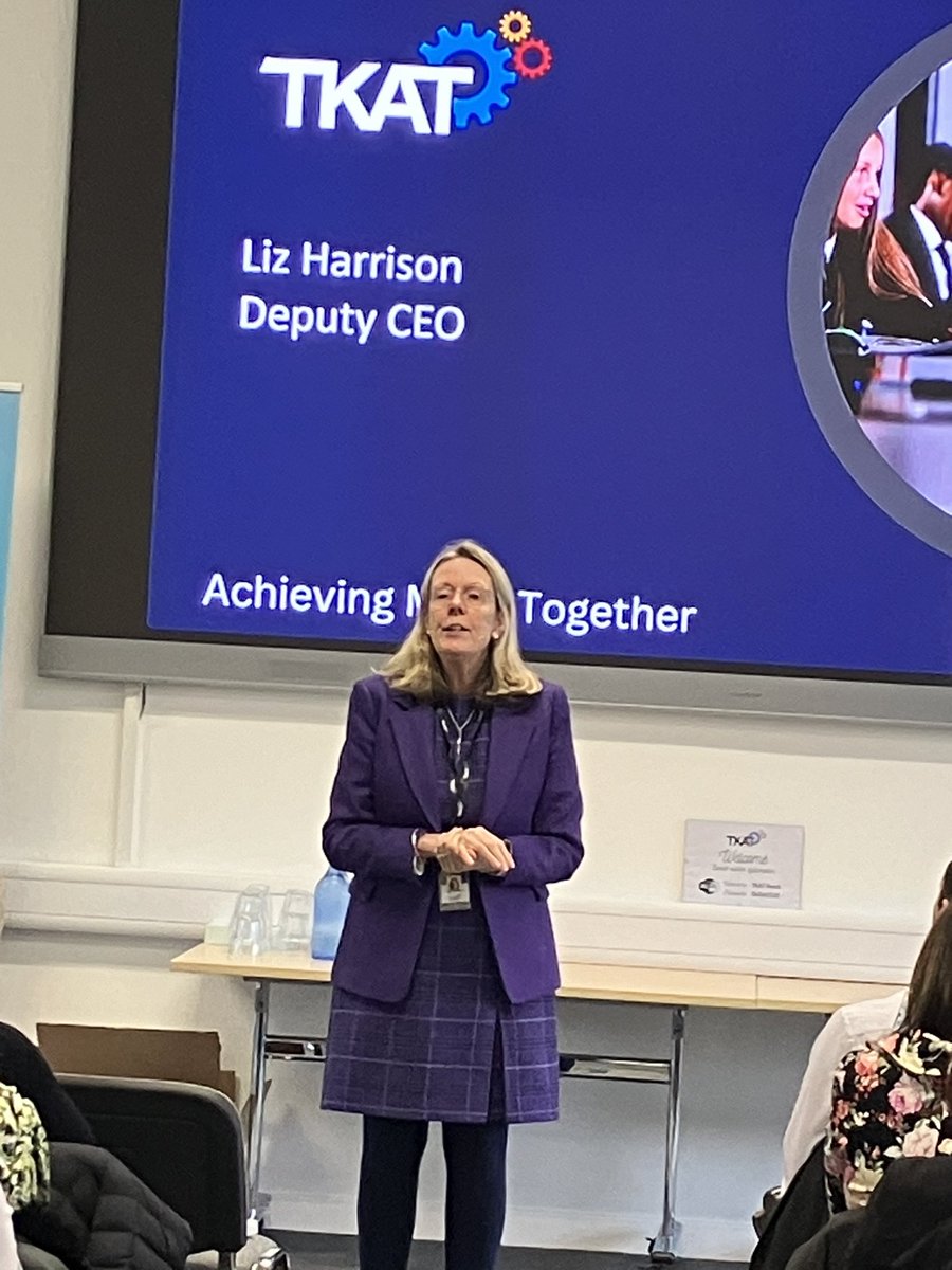 TKAT’s Deputy CEO Liz Harrison opens the TKAT safeguarding conference thanking everyone for all they do to keep our children safe. @TKATAcademies @TKATSafeguard #safeguarding #culture