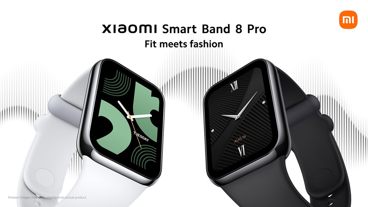 Get into the groove with #XiaomiSmartBand8Pro and stay stylish while staying fit! #FitMeetsFashion