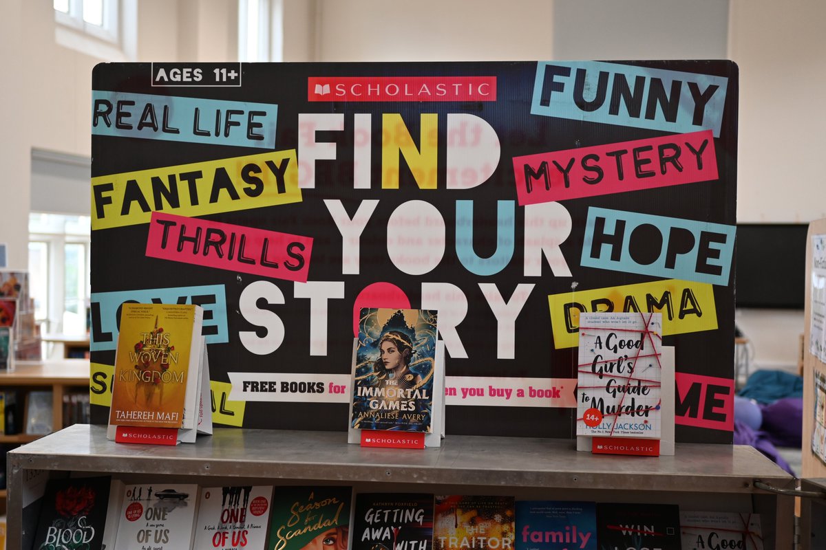 We’re all geared up for the first day of our @Scholastic Book Fair, in the Library until 5th March! Students & staff can earn our school free books with every purchase they make. Parents/Carers: Details on how to pay for books can be found on Edulink. Reading adventures await!