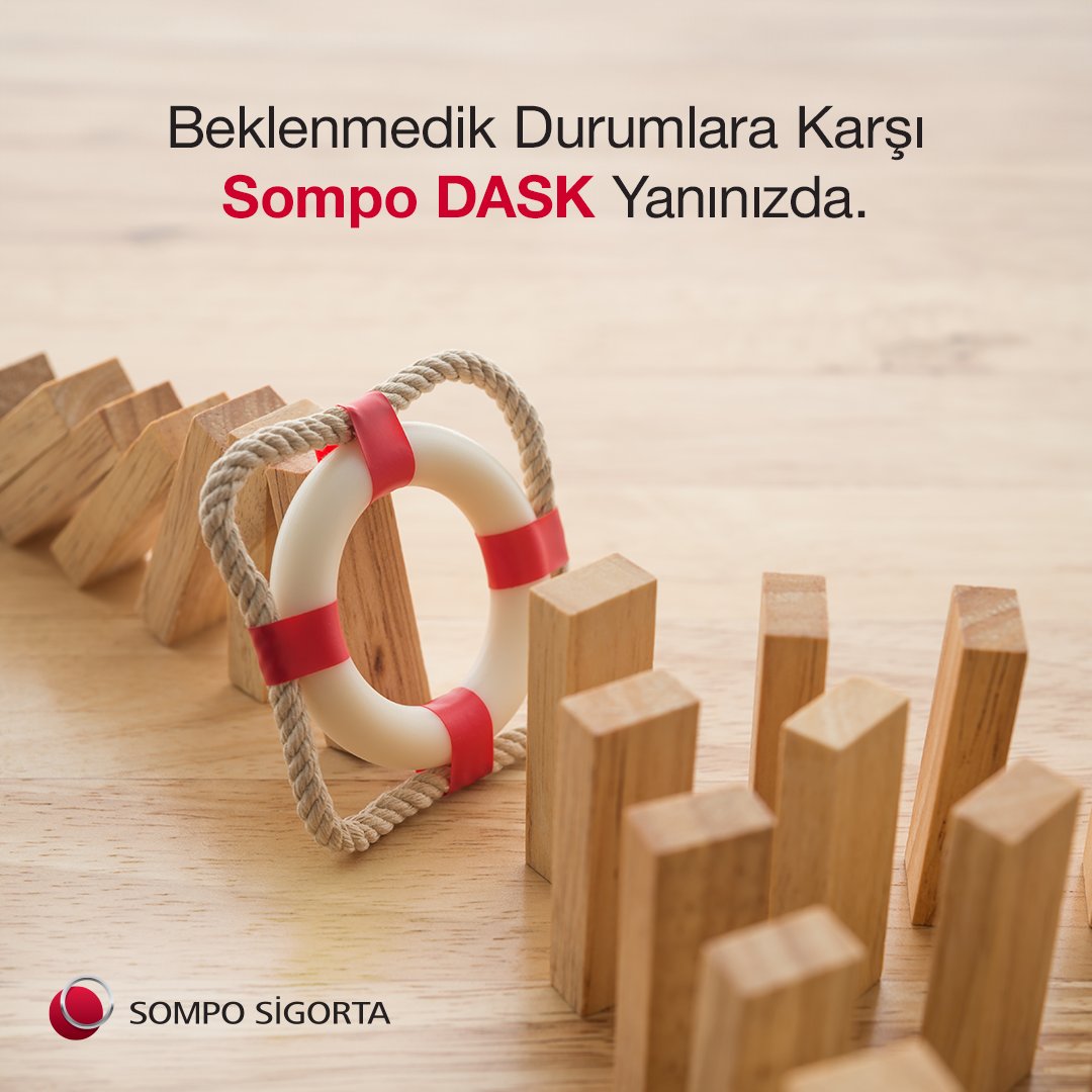 Evinizi deprem riskine karşı korumanın yolu DASK! Sompo Sigorta olarak her DASK ürünü ihtiyacınızda yanınızdayız. 

Detaylı bilgi için web sitemizi ziyaret edin. 

#BizSiziAnlıyoruz 
#SompoSigorta #DASK