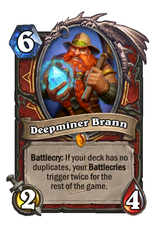 yaga_hs's tweet photo. If you don't delete Deepminer Brann from the game, I assure you #Hearthstone will be horrible in 2024. This mechanic is so broken and there are many powerful Battlecry minions coming up next expanison. It's a nightmare! @PlayHearthstone https://t.co/gGfUnNWShD