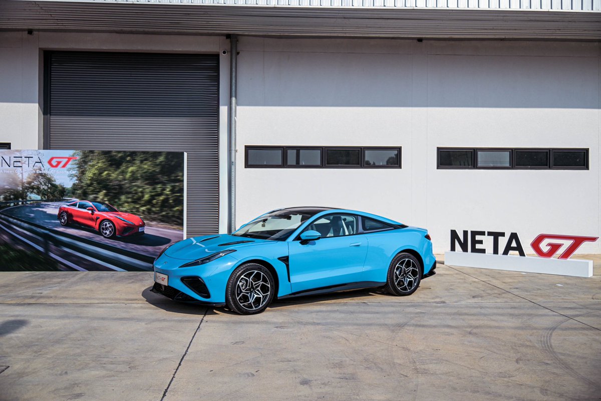 netaautoglobal's tweet image. NETA GT test drive@ Thai~WOW the Media. More to come!
#NETAGT #WowNeta