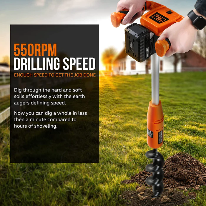 SuperHandy's tweet photo. Pre-Owned SuperHandy Electric Earth Auger and Drill Bit - 20V 4Ah Battery, 12" x 3" Drill Bit

https://t.co/CoX9zypVPP https://t.co/hUmxqB7sQL