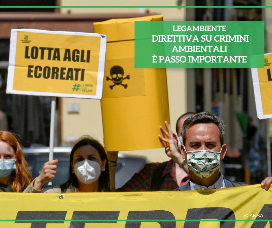 L'#Eurocamera ha approvato la direttiva sui crimini ambientali, aggiornandone lista e sanzioni. @StefanoCiafani, @Legambiente : 'Un passo importante a livello europeo. L'Italia dia il buon esempio e recepisca per primo la direttiva'. #ANSAAmbiente ➡️ bit.ly/49Q2lF9