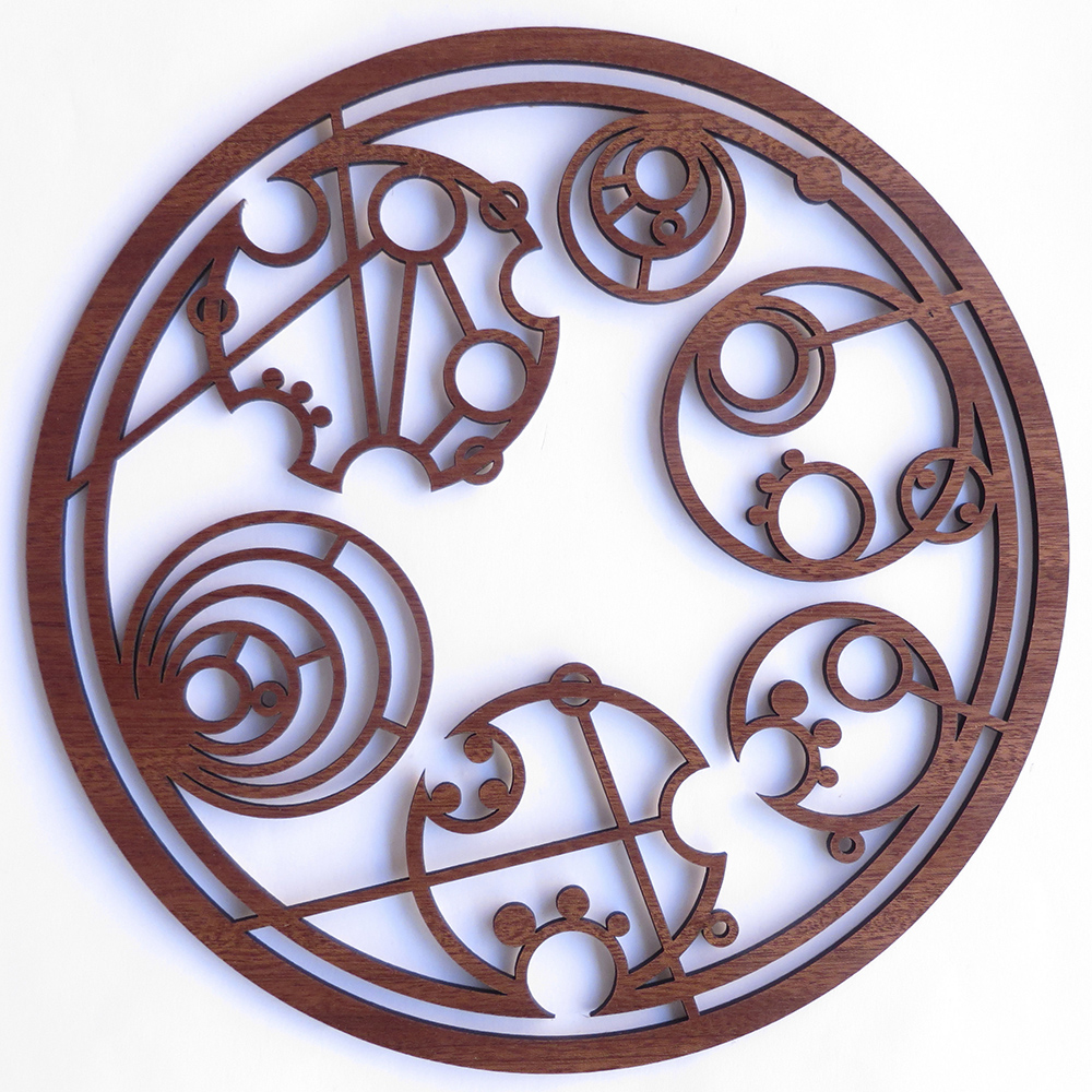 Stunning #Gallifreyan wood sign with your own name (or words of your choise). The perfect gift for Doctor Who's fan! #DoctorWho #DoctorWhoFanDom #ClaraOswald #13thdoctor #londonlife - WorldwideShipping - ,etsy.com/listing/253428…