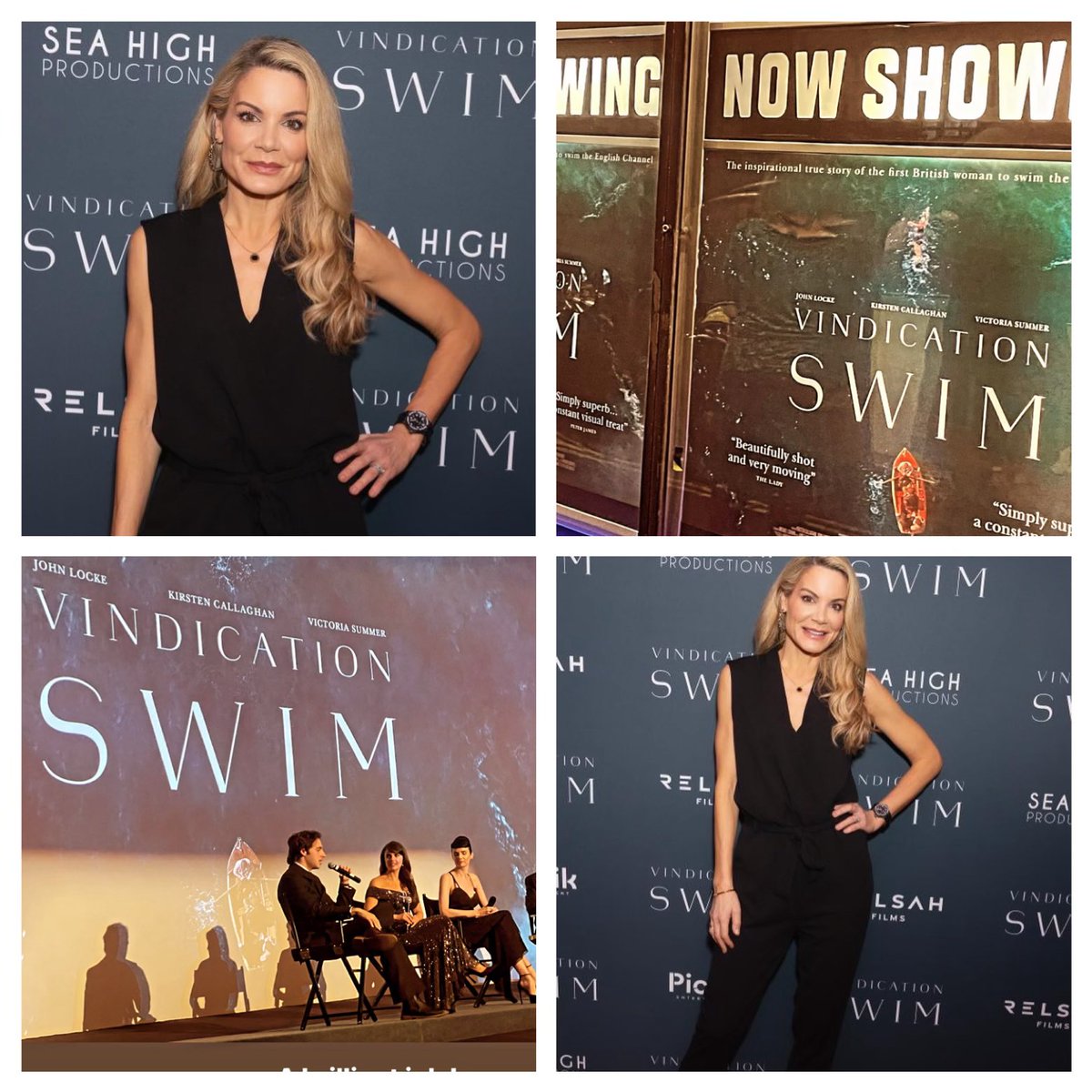 What’s a fabulous film about an extraordinary woman. I went to the premiere of ‘Vindication Swim ‘ last night. The cast and crew should all be so proud of themselves. It was amazing & it was 4 years of hard work for them. Well worth a watch. I can’t believe I didn’t know the…