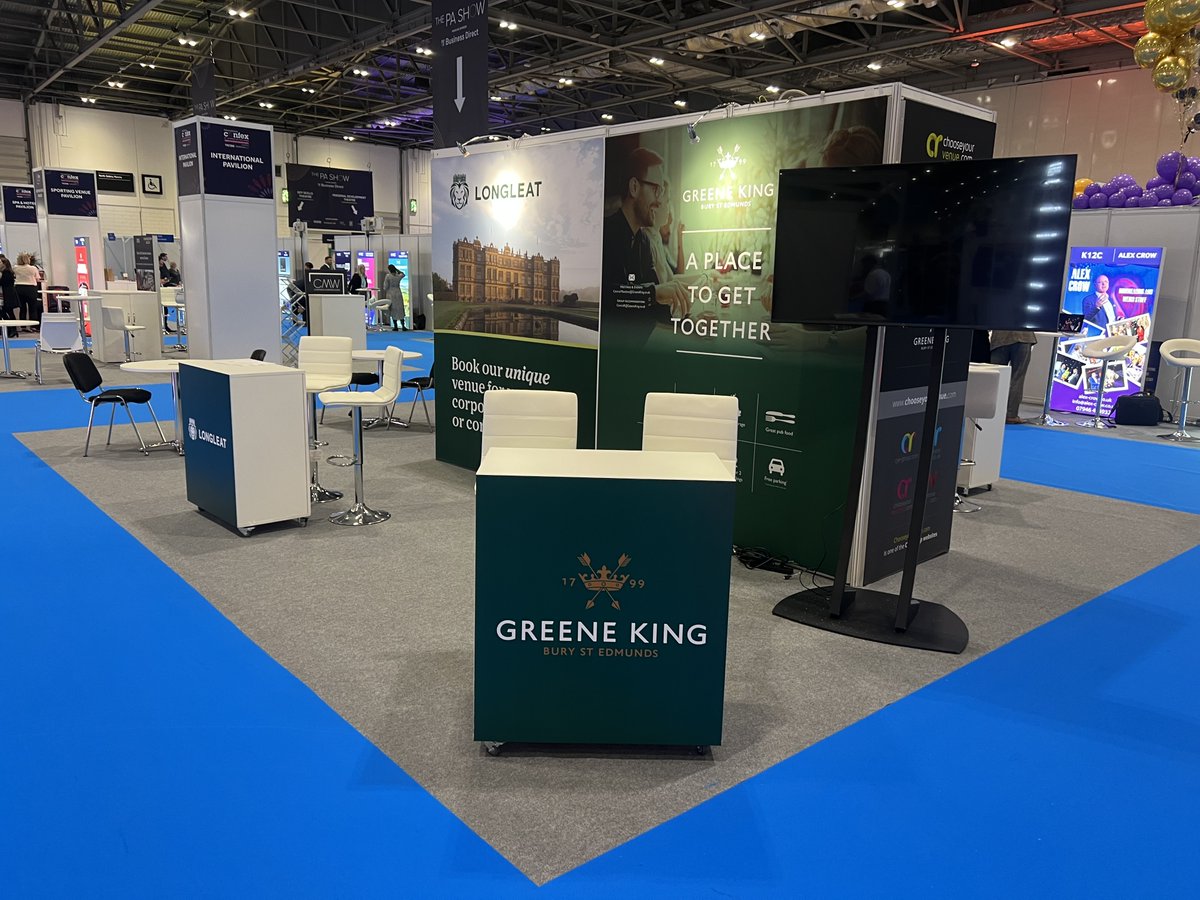 Yesterday was a great first day <a href="/IntlConfex/">International Confex</a>😀so many fun people and conversations on the CYE Pavilion can’t wait to see who comes to see us today
Come to the stand to meet <a href="/ShowcaseCinemas/">Showcase Cinemas UK</a>, @GreeneKing and <a href="/Longleat/">Longleat</a>
See you there?
#confex2024 #SeeYouAtConfex #eventprofs