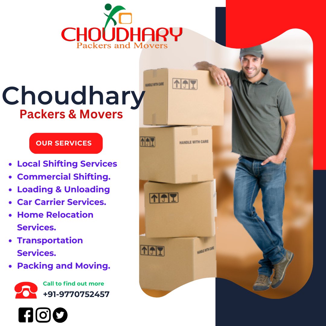 ChoudharyPacker's tweet image. Choudhary Packers and Movers jabalpur is a renowned movers and packers in Jabalpur providing prompt and reliable packing and moving services at competitive prices. 
Call/WhatsApp:-+91-9770752457
choudharypackers.com
#packersandmoversjabalpur #choudharypackersandmovers