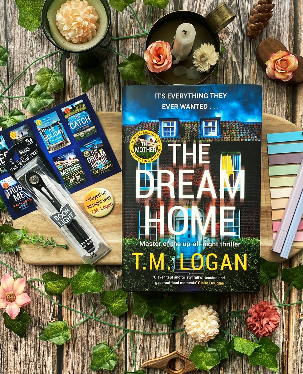 It’s publication day for @TMLoganAuthor new dark thriller #TheDreamHome 🥳 To celebrate I have a finished copy to #giveaway together with a handy book light so you can stay up all night reading!! 

Follow, like,  repost and tag thriller lovers!

@ZaffreBooks @ElStammeijer