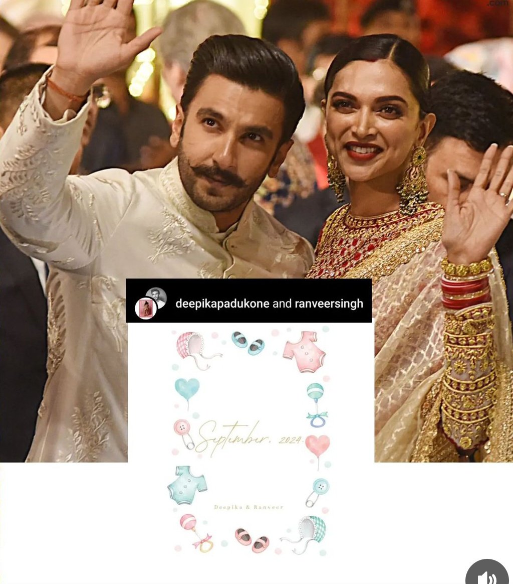 Deepika padukon and ranveer Singh announce pregnancy 

#celebrity #celebsnews #India #pakistan #LatestNews #showbiz #Bollywood