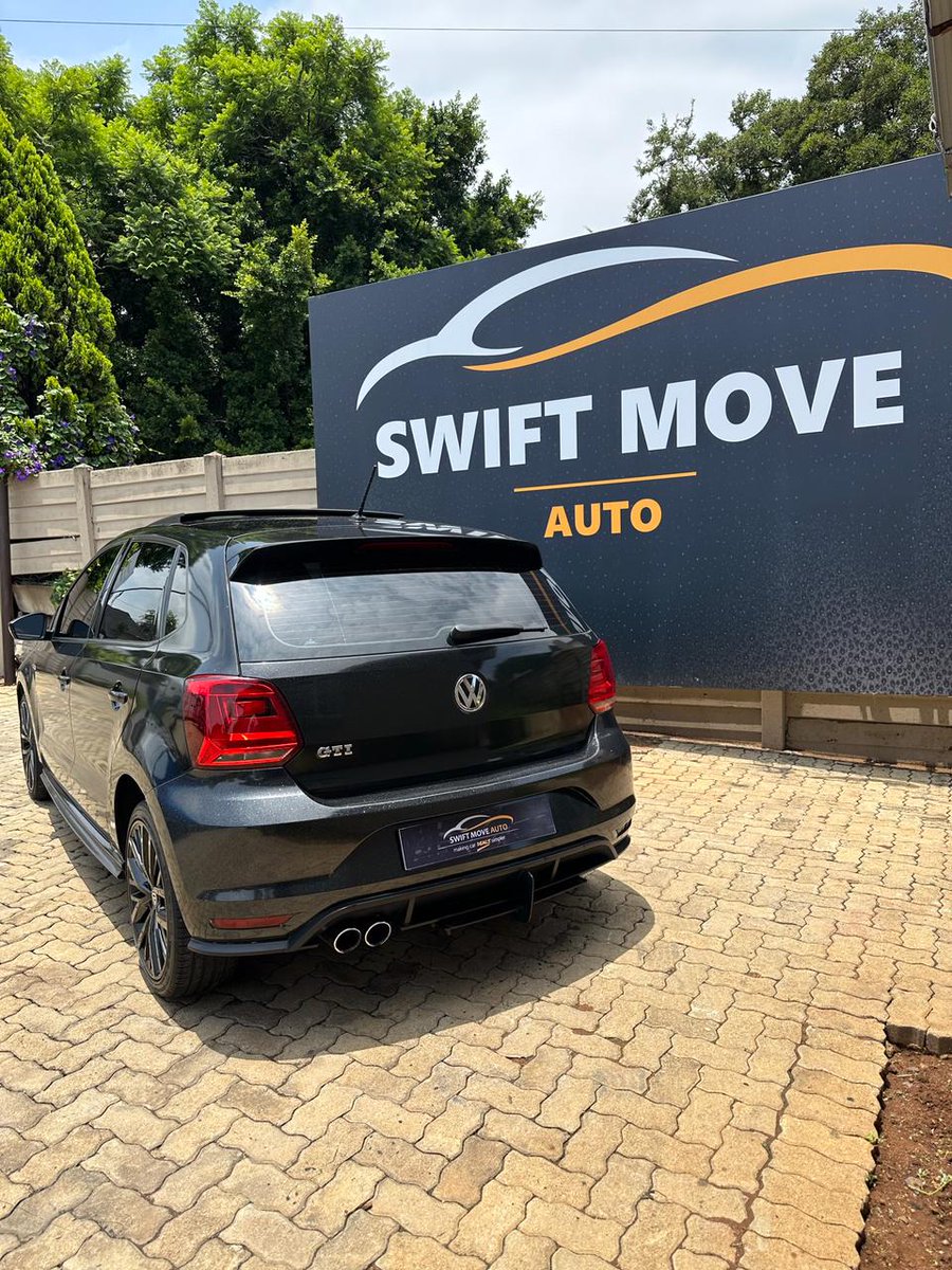 REALHAZEL_CAR's tweet photo. 2017  Volkswagen Polo GTI 1.8

Mileage: 107 000km
Transmission: Automatic 
Color: Black Rape (White) color 
Fuel: Petrol 
Body Type: Hatchback 

 Cash Price : R295 000 

Very Neat and Clean 

WhatsApp or call 068 442 3162 

WhatsApp only 076 934 9110 https://t.co/307JUneklO