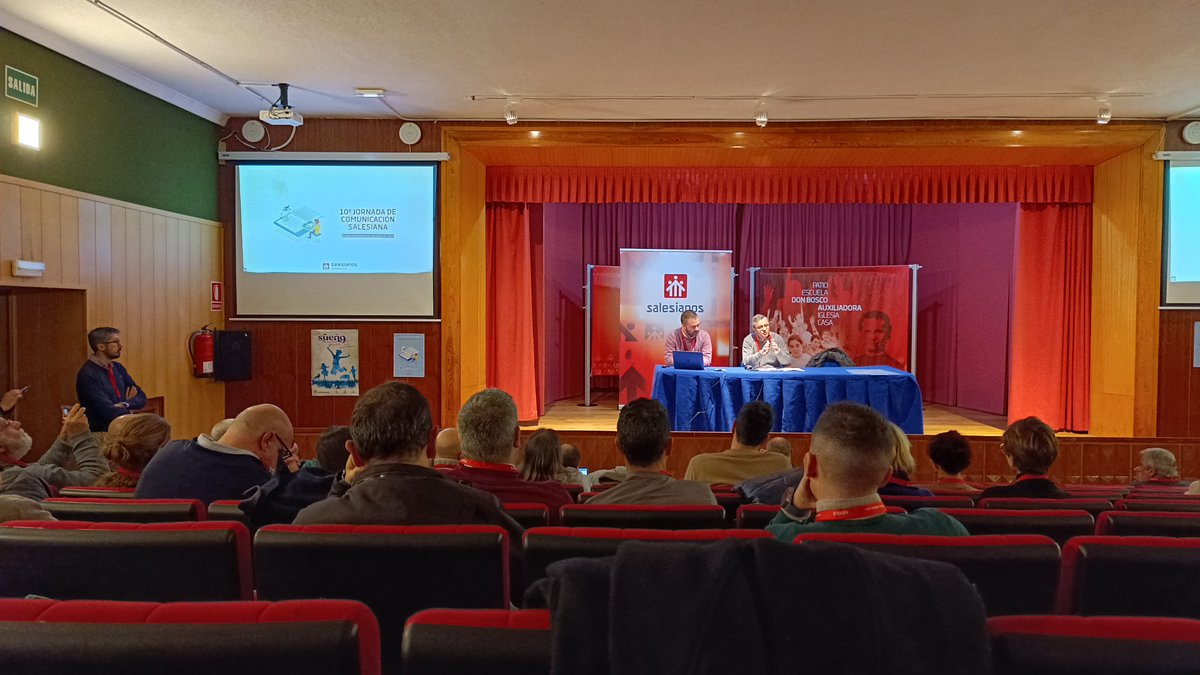 Comenzando la X Jornada de Comunicación Salesiana de <a href="/SalesianosEs/">Salesianos España</a> en Madrid. Reflexionaremos sobre Inteligencia Artificial, sus claves y retos.