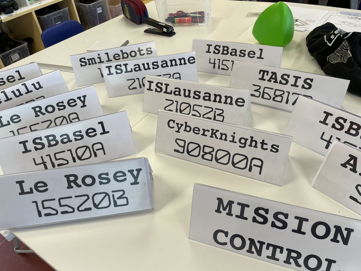 Ringo Dingrando (@ringodin) on Twitter photo 19 robot teams will compete tomorrow at Robomesse here <a href="/ISBasel/">ISBasel</a> . Prep is going well. <a href="/VEXRobotics/">VEX Robotics</a> <a href="/ianhoke/">Ian Hoke</a> <a href="/4954education/">Paul Forbes</a> <a href="/Chewmacca1/">Paul McKnight</a> 19 robot teams will compete tomorrow at Robomesse here <a href="/ISBasel/">ISBasel</a> . Prep is going well. <a href="/VEXRobotics/">VEX Robotics</a> <a href="/ianhoke/">Ian Hoke</a> <a href="/4954education/">Paul Forbes</a> <a href="/Chewmacca1/">Paul McKnight</a>