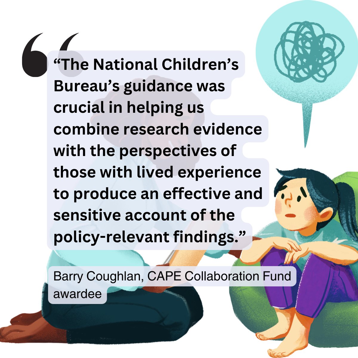 Barry Coughlan discusses his work with @ncbtweets supported by @CAPE_acuk in a new policy engagement case study 'Improving outcomes for children who have experienced adversity through including their voices in policy engagement' Read about it here 👉 bit.ly/children-adver…