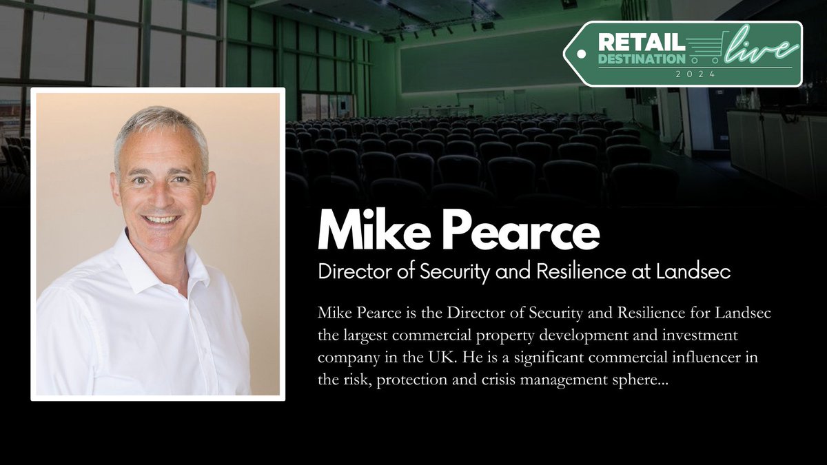 We're thrilled to inform our community that Mike Pearce, Director of Security and Resilience at Landsec will be speaking at #RDLIVE2024 in under a week! To learn more about Mike, the conference and to secure your ticket, please click on the link below: 🔗 revocommunity.org/event/retail-d…