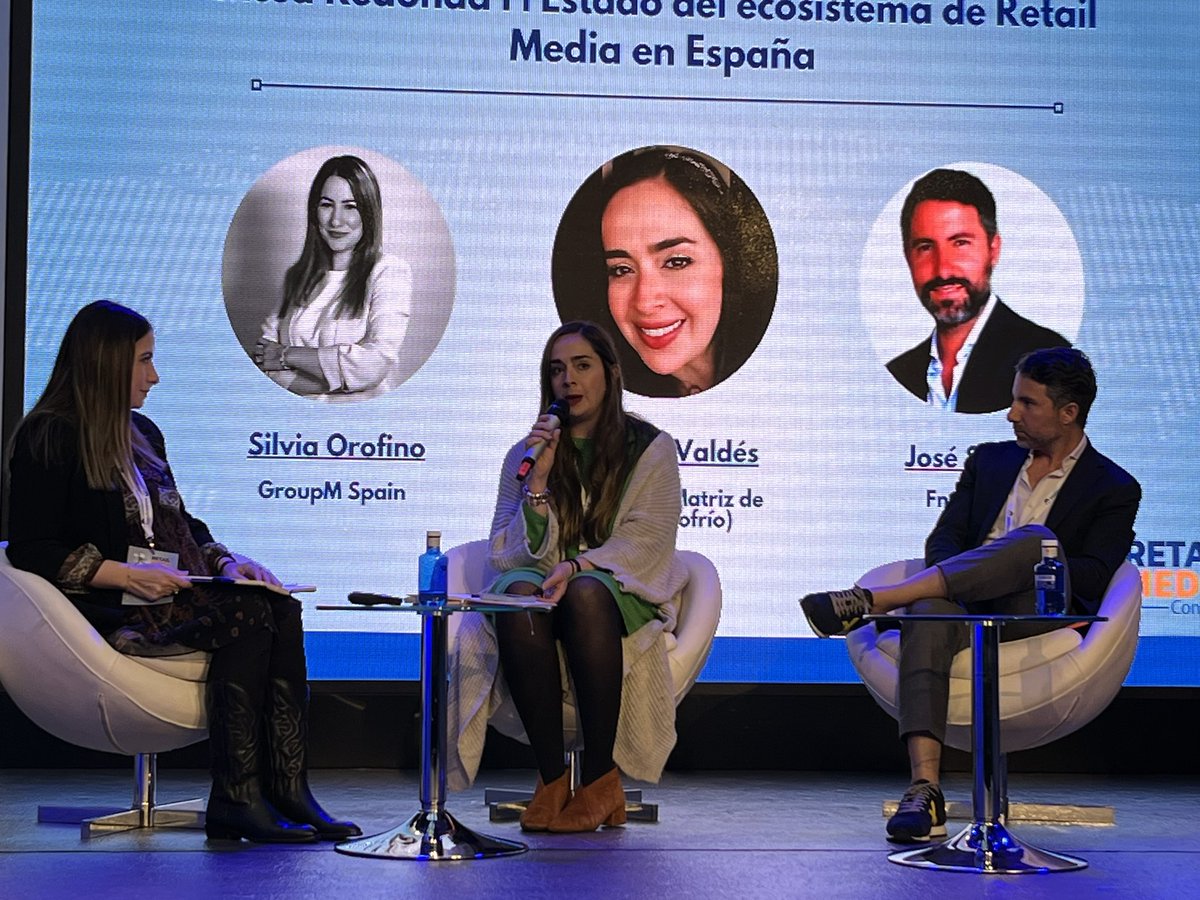 Interesante debate sobre #retailmedia y cómo se está aplicando, su crecimiento y la necesidad de apostar por este sector <a href="/Ecommerce_es/">Ecommerce News</a> con <a href="/Campofrio_es/">Campofrío España</a> y con <a href="/Fnac_ESP/">Fnac España</a>