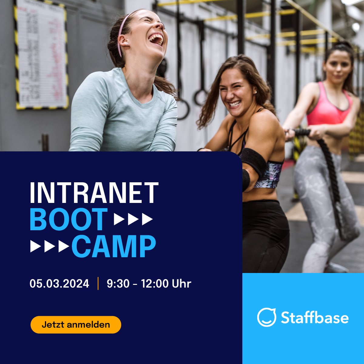 StaffbaseDACH's tweet image. ⏳Der Countdown läuft – am 5. März geht unser virtuelles Intranet Bootcamp in die nächste Runde!🏁 Verschaffe deinem Intranet den entscheidenden Vorsprung und sichere dir einen kostenlosen Platz bei unserem Bootcamp! ⤵️
staffba.se/49UYmXF

#IntranetBootcamp #Intranet