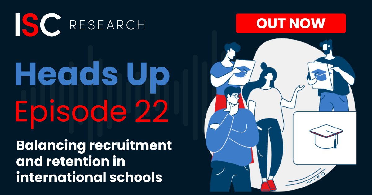 📢OUT NOW! Heads Up Episode 22: Balancing recruitment and retention in international schools. This episode delves into the recruitment and retention cycle within international schools. Listen to the full episode: ow.ly/vZCr50QJ8l2 #intled #schoolleaders #edchat
