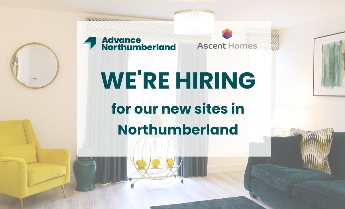 Our Ascent Homes team is growing and we are looking to hire for a range of roles to help manage, support and build our upcoming sites in Northumberland.

These roles include:
🏠 Site Managers
🏠 Assistant Site Managers
🏠 Labourers
🏠 Telehandlers 

advancenorthumberland.co.uk/careers