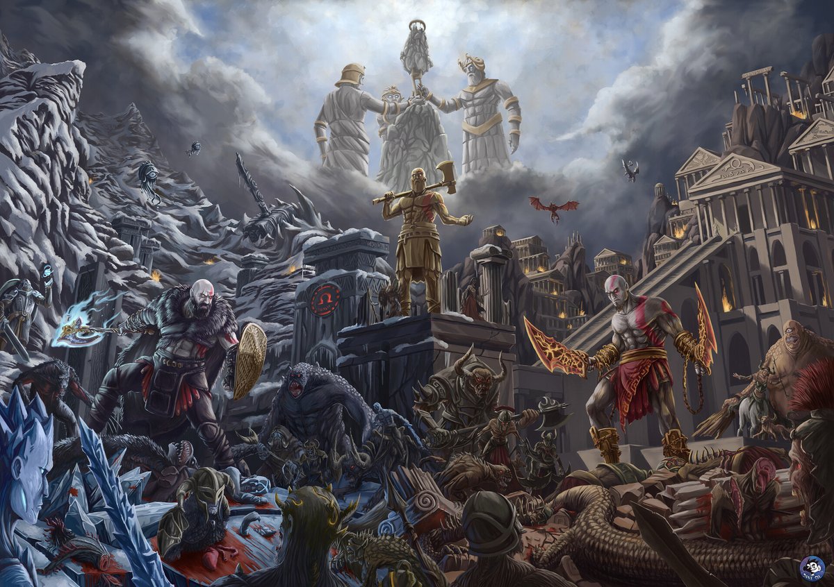 Road to benevolence. 
#GodofWarRagnarokValhalla

By Daniel Gil Perez