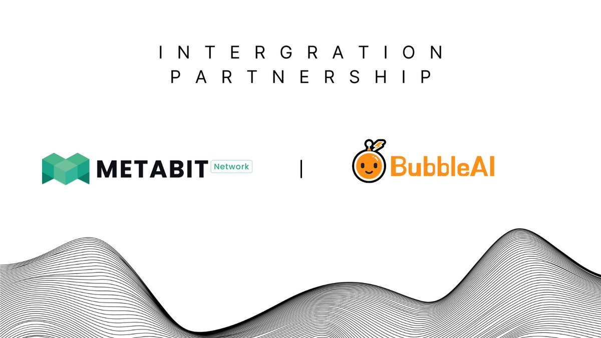 💎Exciting Partnership Update💎 🎉We're excited to announce our integration with @metabitofficial. 🔥Metabit Network is a public blockchain that can support large-scale business applications with high TPS, unique consensus algorithm and verification, low transaction cost and…