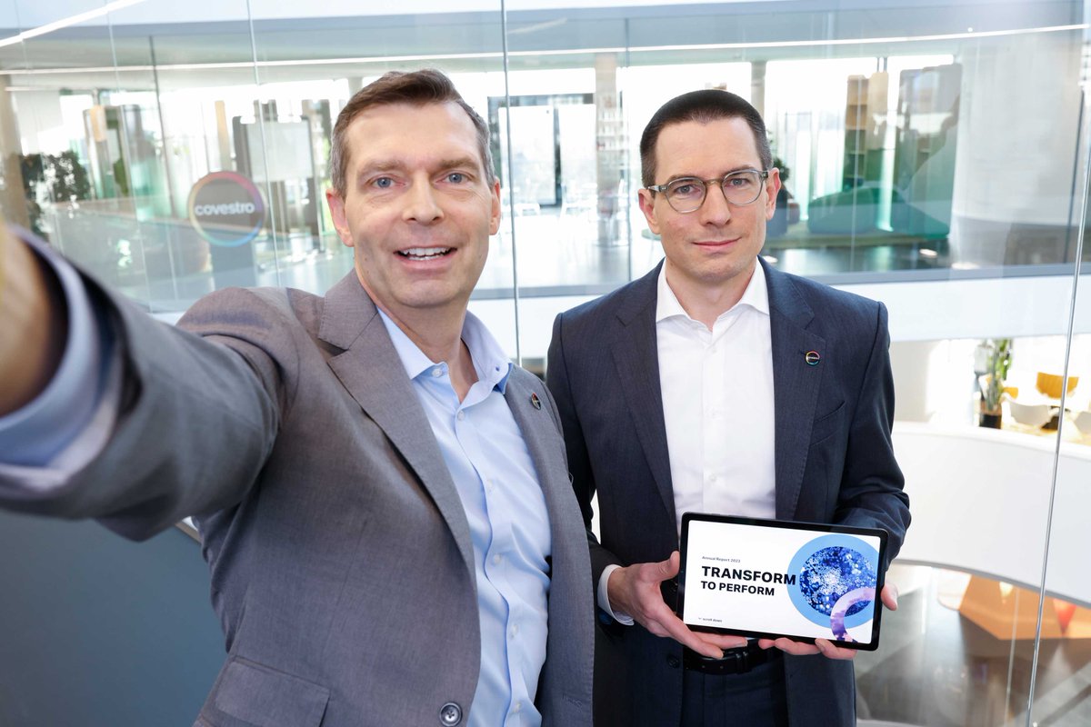 MSteilemann's tweet image. Today, Christian Baier and I presented our 2023 #CovestroResults and our scope 3 climate goals at our annual press conference. Despite ongoing challenges, we’ve made significant progress towards our #FullyCircular vision. We&apos;re on the right track – let&apos;s keep the momentum going!