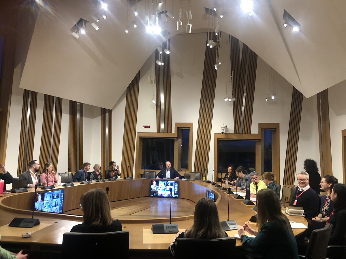 It was an honour to speak last night at the @ScotParl Cross Party Group on Climate & Nature last night, alongside many other brilliant campaigners. We spoke with Pam from @WyndfordU, about the struggle to save Wyndford flats from demolition & create green community housing.