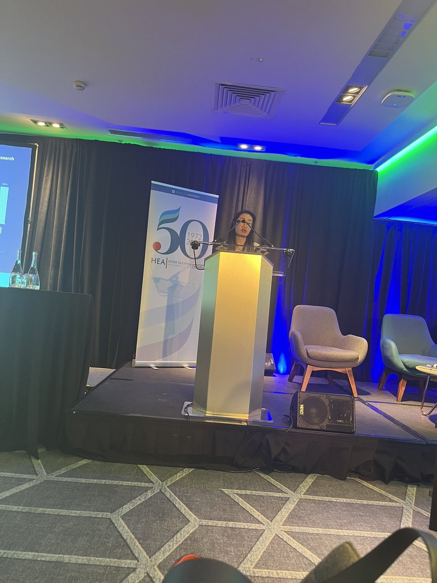 Janice Lau launching our latest progression data this morning at Croke Park